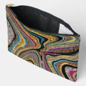 Glam glittery girale kunst etui (Open)