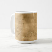 Glam Glitz Glitter Love Heart Koffiemok (Voorkant links)