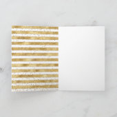 Glam Glitz Stripes Stippen Kaart (Binnen)