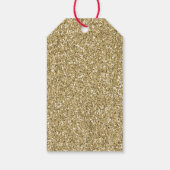 Glam Glitzy Glitter Sparkle Cadeaulabel (Achterkant)