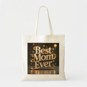 Glam Gold Bling Beste Moeder Ooit Tote Bag