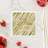 Glam Gold Bruiloft Servet (Insitu)