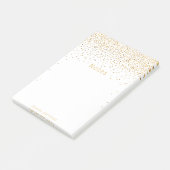  Glam Gold Confetti Post-it® Notes (Schuin)