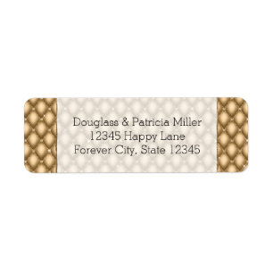 Glam Gold Diamond Etiket