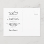 Glam Gold Florida Kaart Bloemen Bewegen (Achterkant)