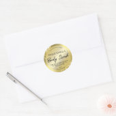 Glam Gold Glitter en Foil body Scrub Labels (Envelop)