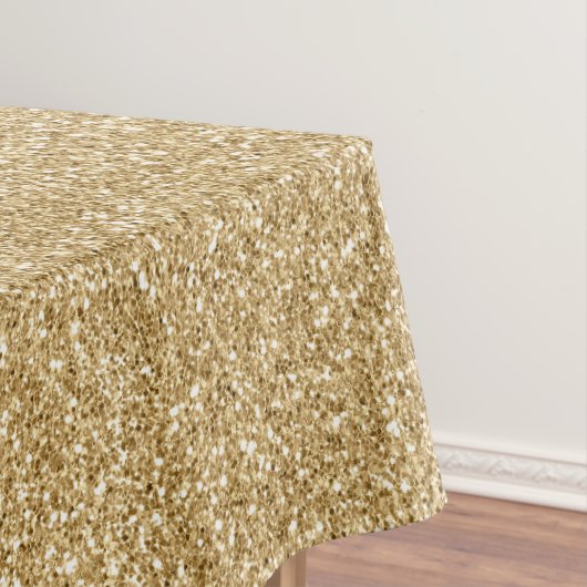 Glam Gold Glitter Glitz Tafelkleed (Voorbeeld)