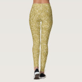 Glam gold glitter leggings (Achterkant)