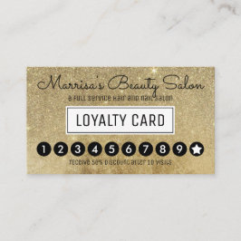 Glam Gold Glitter Mesh Loyalty Dispatch