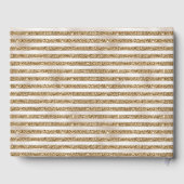 Glam Gold Glitter Pearl Stripes Gastenboek (Achterkant)