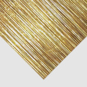 Glam Gold Glitzy Sparkle Stripes Tissuepapier (Detail)