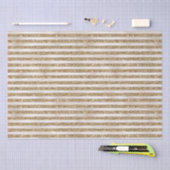 Glam Gold Pearl Stripes Tissuepapier (Craft)