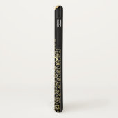 Glam Gold Stilletto Heels iPhone X Coque (Dos/Gauche)