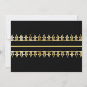 Glam Gold Sweet 16 Invitation (Dos)