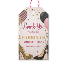 Glam Gold verjaardagsfeestje blush roze