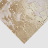 Glam Gold White Paint (look) Tissuepapier (Detail)