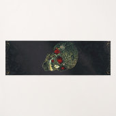 Glam Gothic Filigree Yogamat (Voorkant (horizontaal))