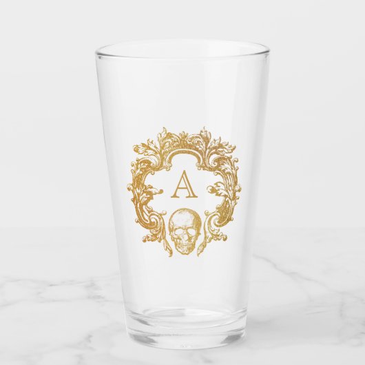 Glam gothique | Verre | Or (Devant)