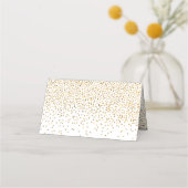 Glam Goud Confetti Wit Bruiloft (Achterkant)