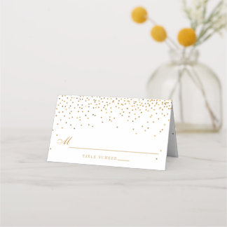 Glam Goud Confetti Wit Bruiloft