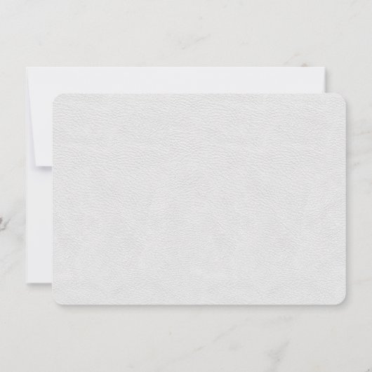 Glam Goud Witte Great Gatsby Bruiloftsreceptie Kaart (Achterkant)