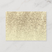 Glam Gouden Cassette Huwelijkslied Verzoek Inzetst Informatiekaartje (Achterkant)