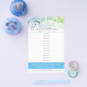 Glam hair stylist makeup salon flyer (Enkel)