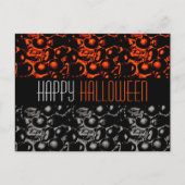Glam Happy Halloween Briefkaart (Voorkant)
