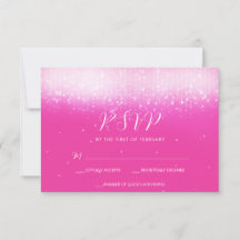 Glam Hot Pink Bat Mitzvah
