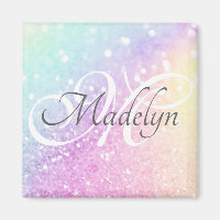 Glam Iridescent Glitter Persoonlijk Kleurrijk