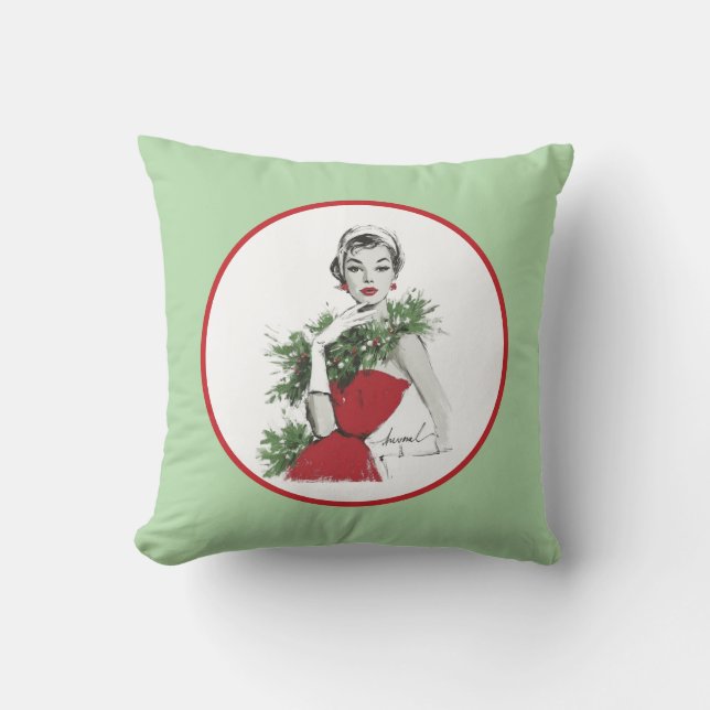 Glam Kerst Kussen (Voorkant)
