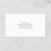 Glam Lashes Script Text Roos Gold Framed Loyalty (Achterkant)