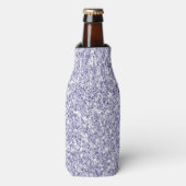 Glam Lavender Lila Paars Glitter Flesjeskoeler (Fles Voorkant)
