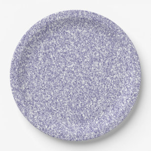 Glam Lavender Lila Paars Glitter      Papieren Bordje