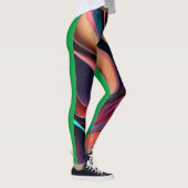 "Glam Leggings Abstraits : Elevate Your Style" (Droite)