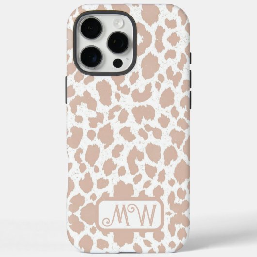 Glam Leopard Cheetah iPhone Case-Mate iPhone Case (Achterkant)