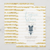  Glam Lingerie Douche uitnodigen Kaart (Voorkant / Achterkant)