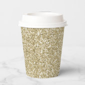 Glam Luxe Glitter Papieren Bekers (Achterkant)