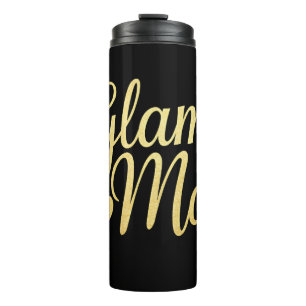 Glam Ma Hart Goud Moeder Oma Moederdag Thermosbeker