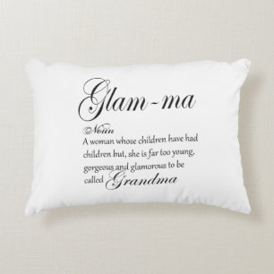 GLAM MA oma-definitie Accent Kussen