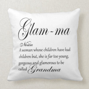 GLAM MA oma-definitie Kussen
