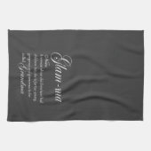 GLAM MA oma-definitie Theedoek (Horizontaal)