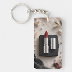 Glam Make-up Liefhebber Acrylsleutelhanger Sleutelhanger