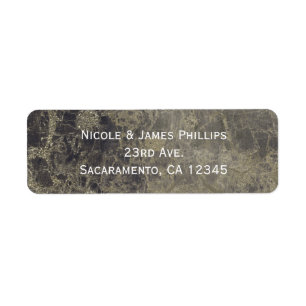 Glam marmer graniet glans glitter modern trendy etiket