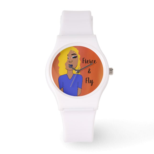 Glam Meisjes Fierce & Fly Horloge (Voorkant)