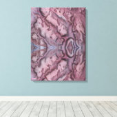 Glam Metal II Stretched Canvas Print (Insitu (Houten vloer))