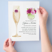 Glam mode show flyer (Hand)