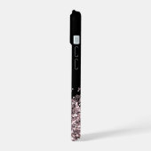 Glam Monogram Parties scintillant Rose or (Côté gauche)