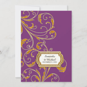 Glam Old Hollywood Regency Black Stropdas Event St Kaart