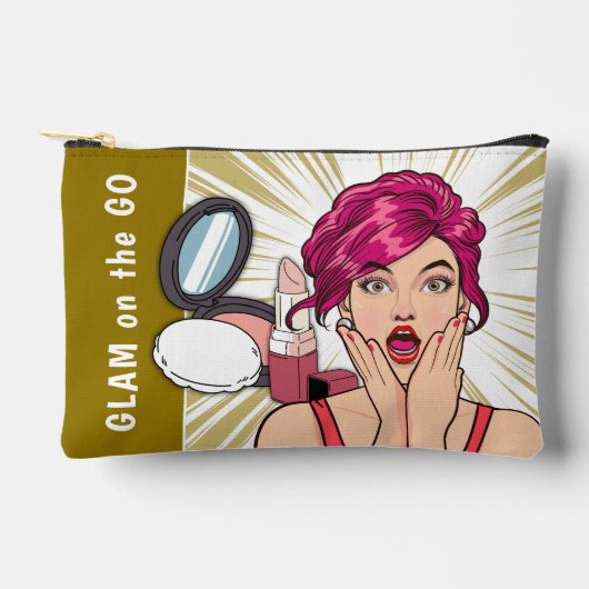 Glam op de Go make-up tas (Voorkant)